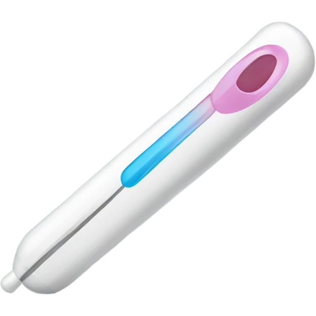 Pregnancy test emoji