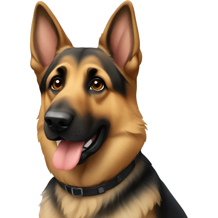 German shepherd  emoji