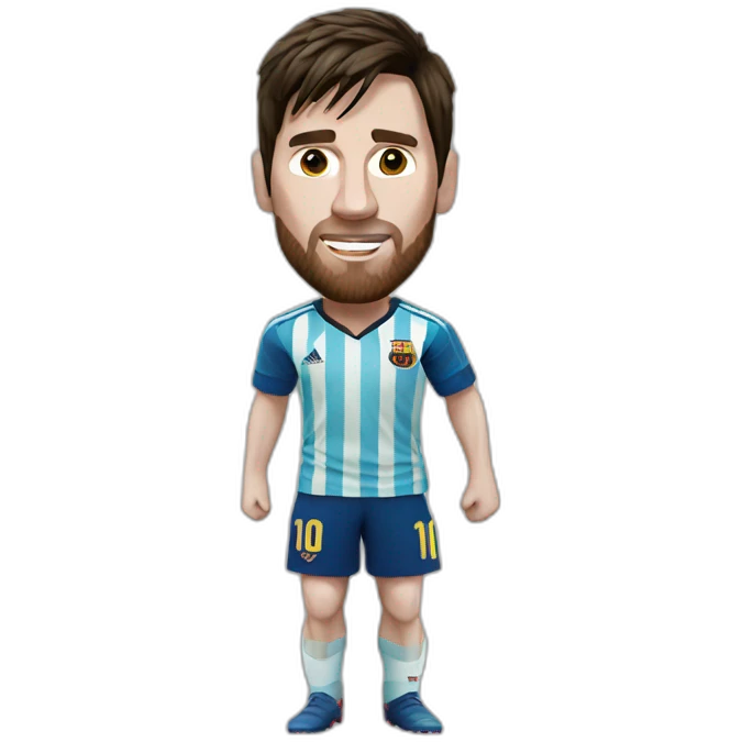 messi world champion emoji