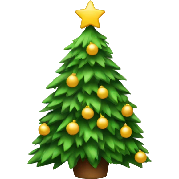 Christmas tree emoji