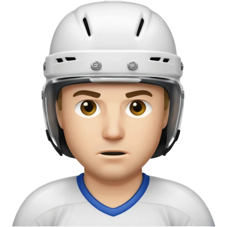 Hockey man emoji