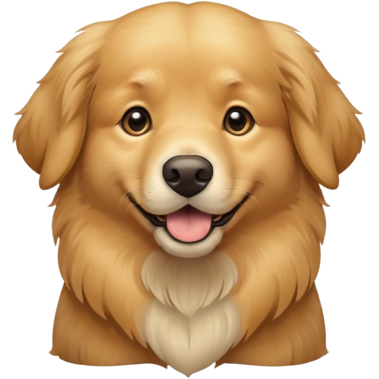 Golden retriever emoji