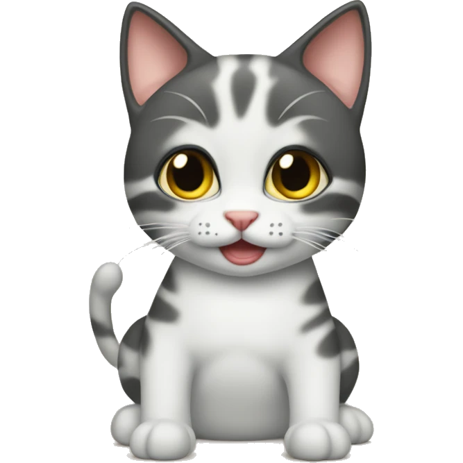 Кошка в ванной emoji