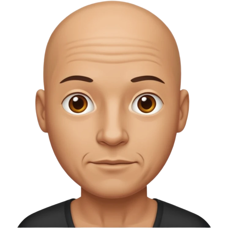 bald man  emoji
