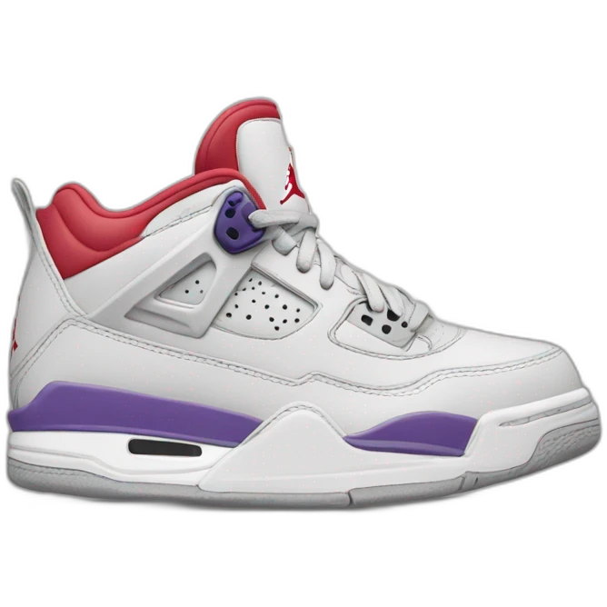 Jordan aurura4 trainers emoji
