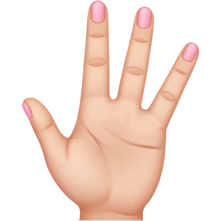 hand with 3 fingers and pinky finger up and thumb down emoji