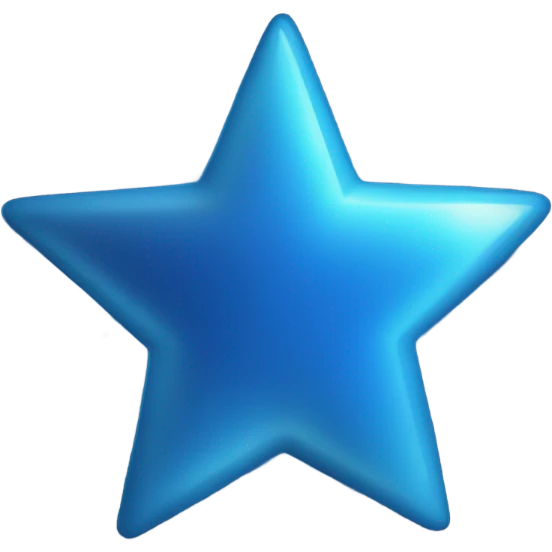Blue stars emoji