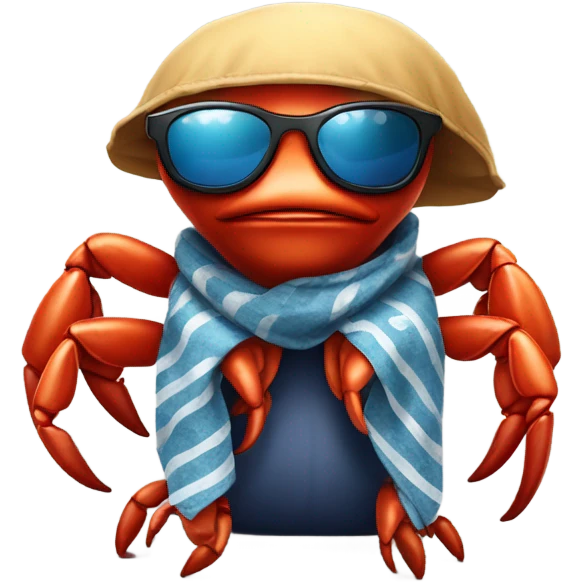 West side gangster crab emoji