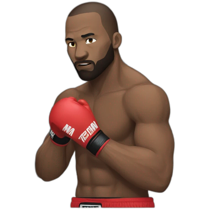 MMA fighter emoji