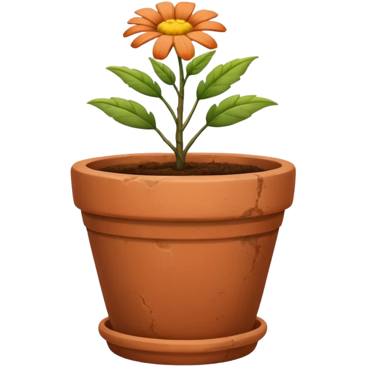 flower pot emoji