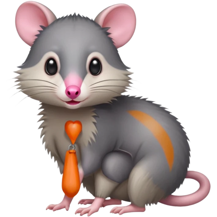 Virginia opossum emoji