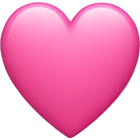 Pink iphone heart emoji emoji