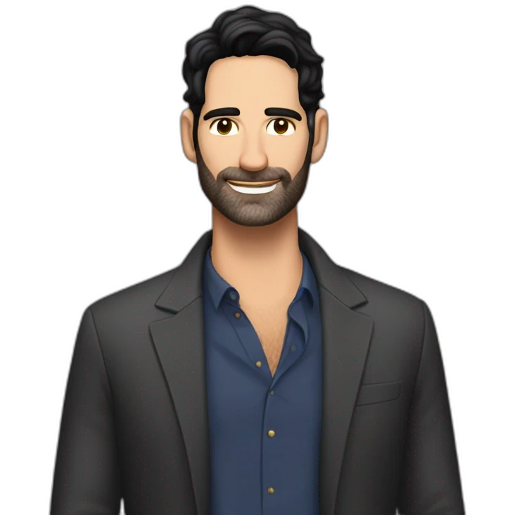 Lucifer Morningstar tom ellis emoji