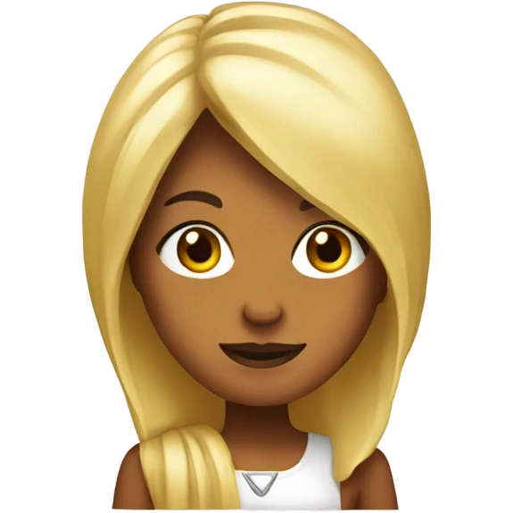 Chica crema emoji