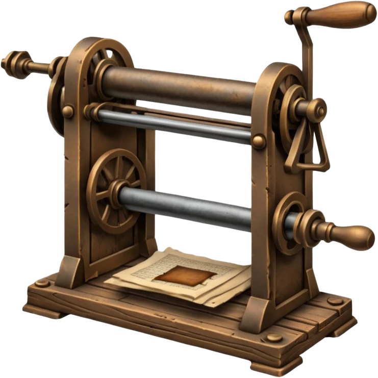 Ancient Tools + Printing Revolution emoji