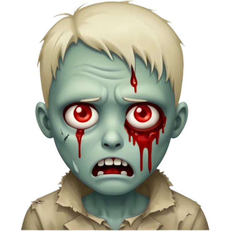 zombie crying  emoji