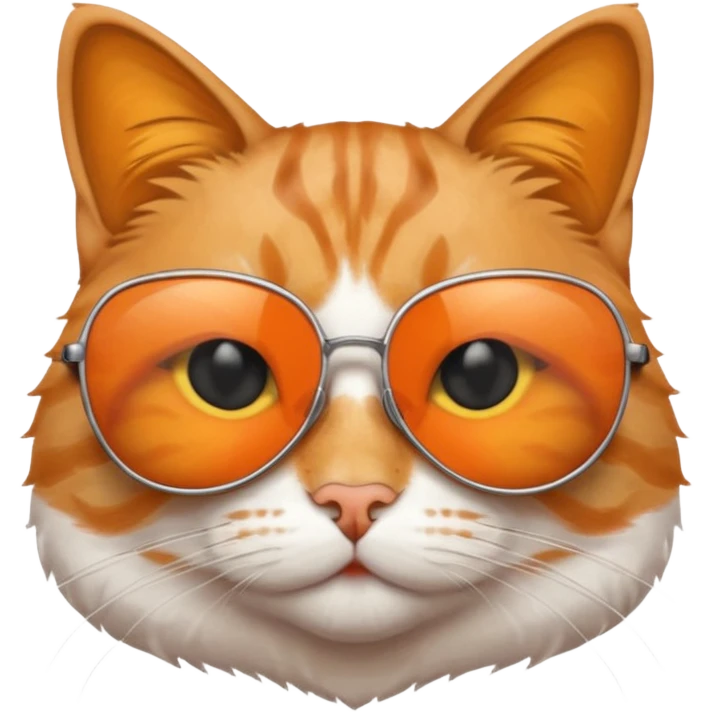 Cat wearing sunglasses emoji