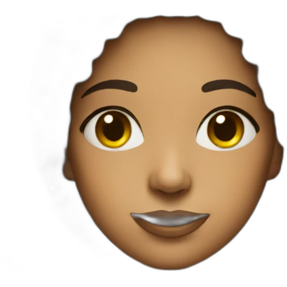 Female AI astronaut emoji