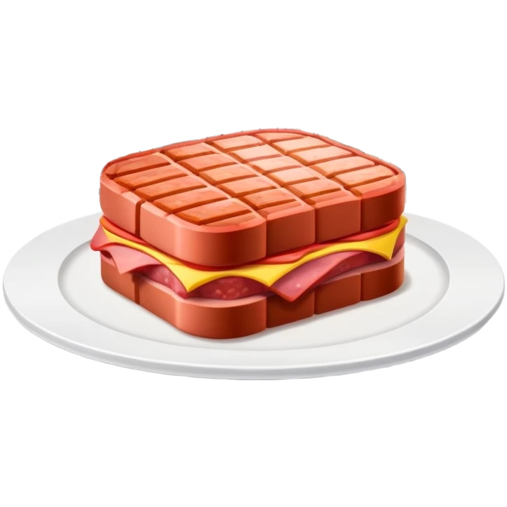  SPAM meat paris cafes city landscape  emoji