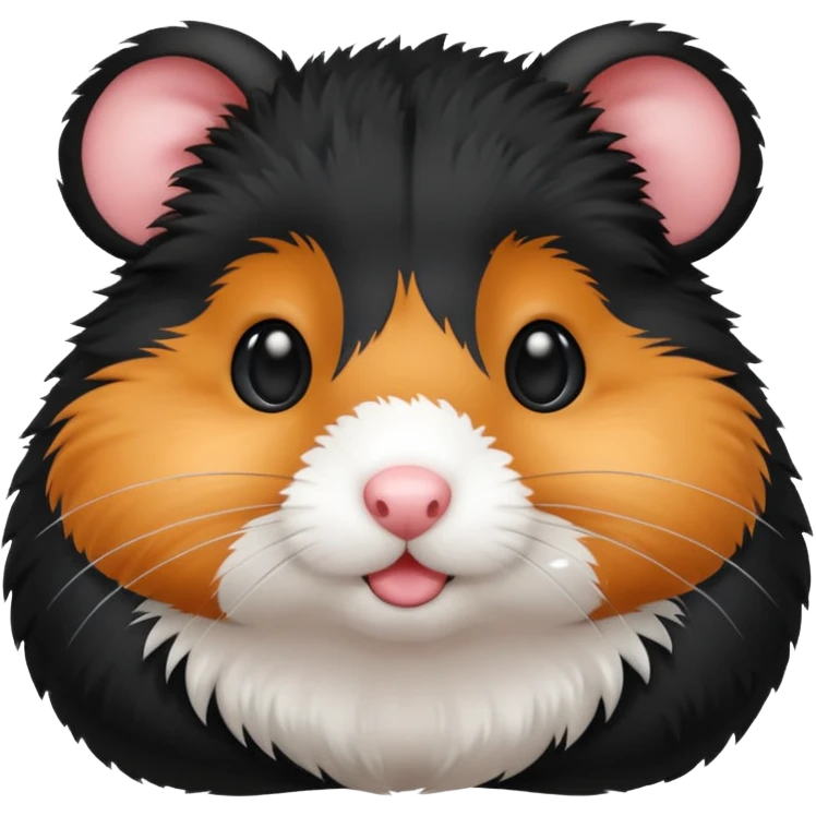 Black hamster emoji