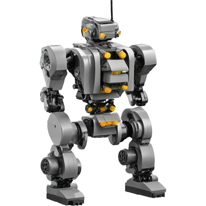 Lego mech emoji