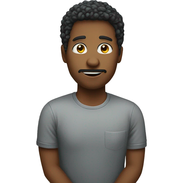 a person ask a question emoji