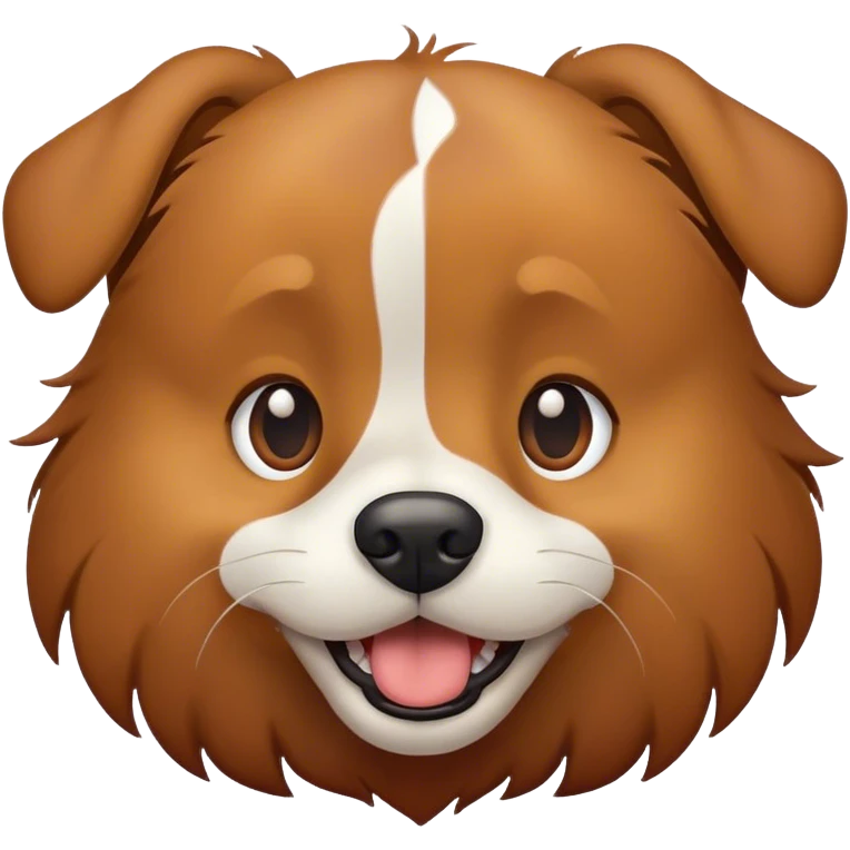 Dog mewing emoji