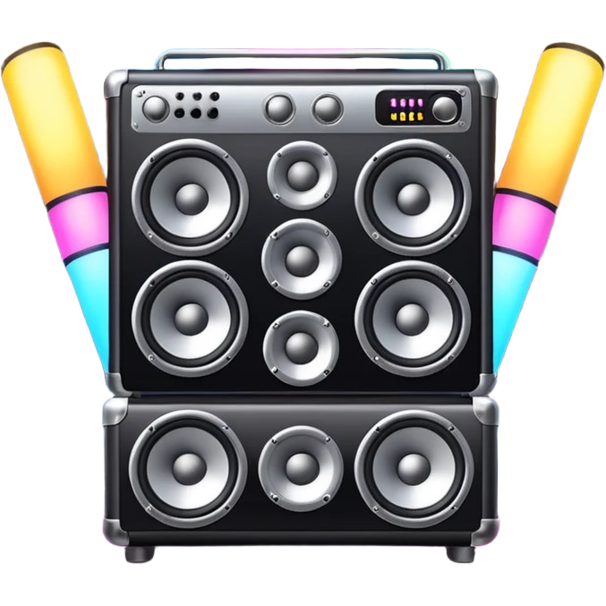 music sound box stage  emoji