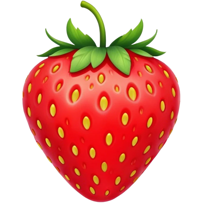 Strawberry emoji