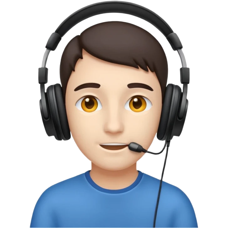 Listening music emoji