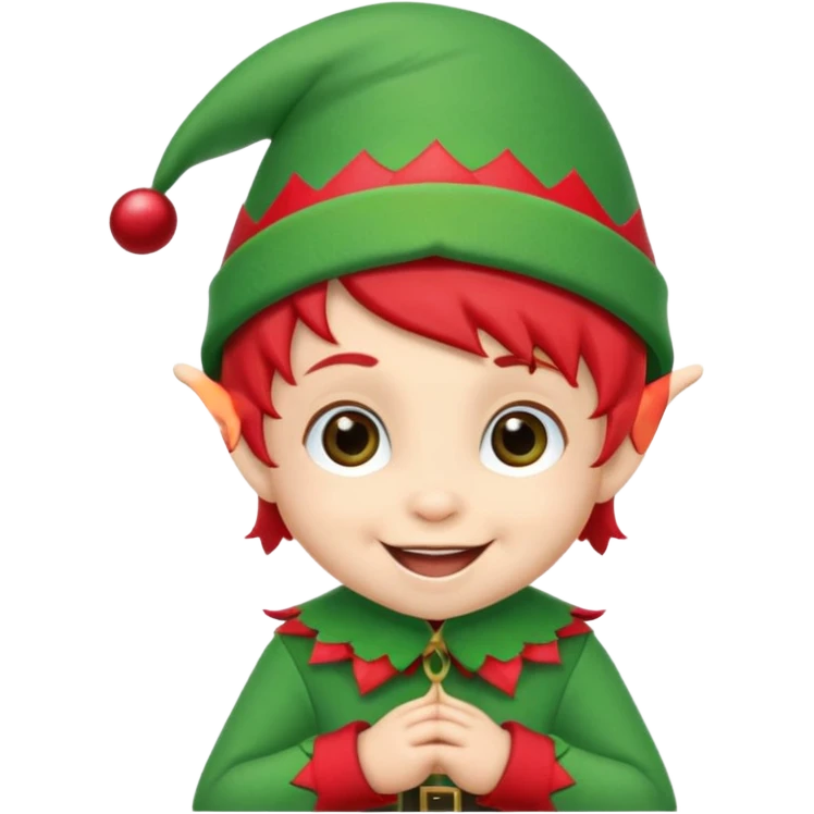 chirstmas elf baby memoji emoji