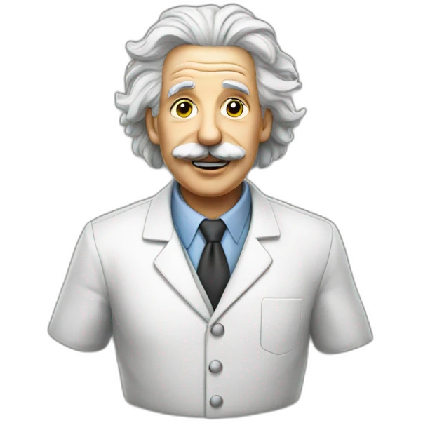 Einstein pharmacist  emoji