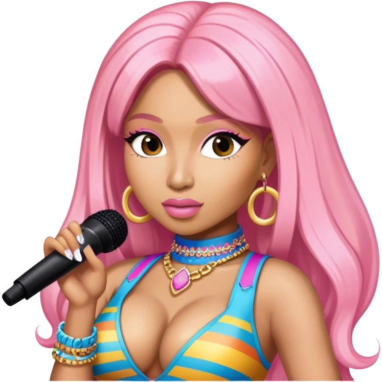 Nicki minaj pound the alarm emoji
