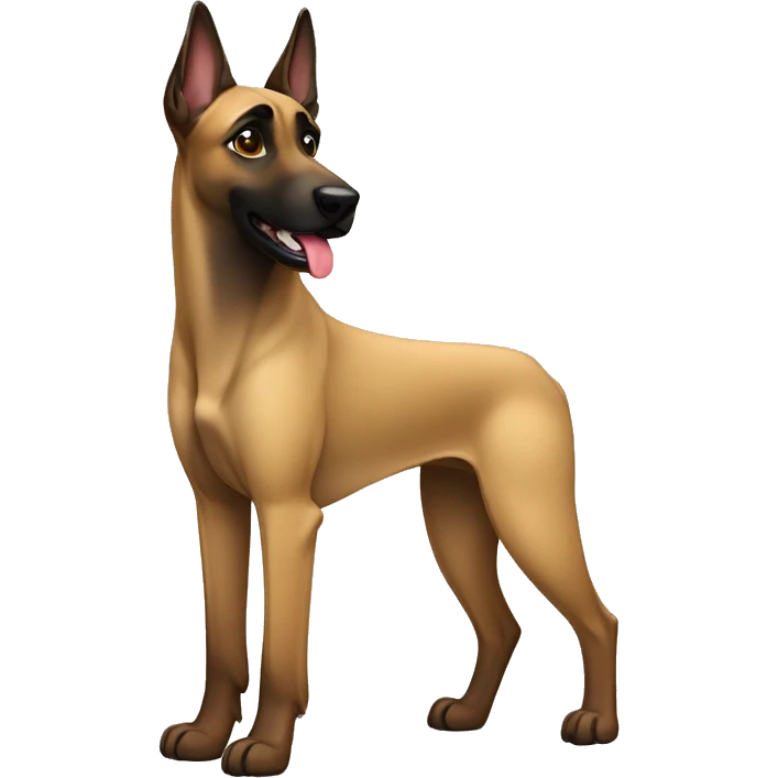 Malinois mignon emoji