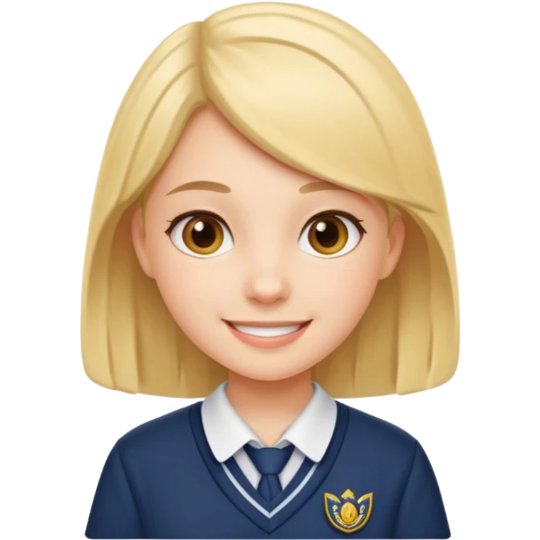 School girl emoji