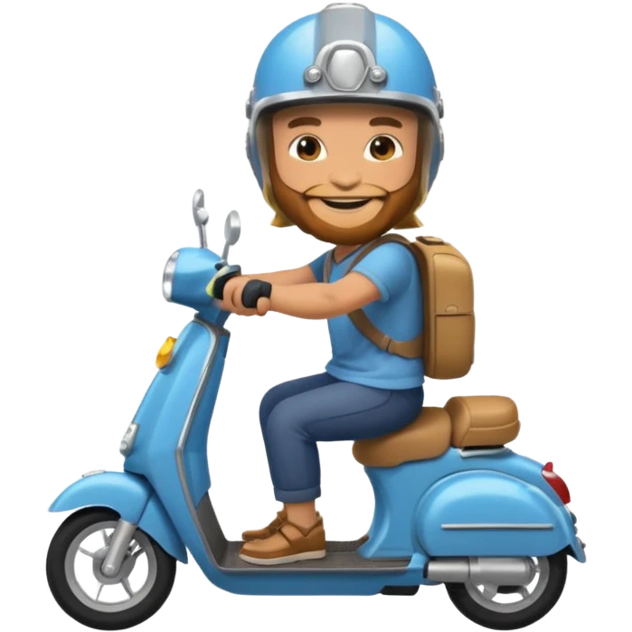 zeus god drive scooter emoji