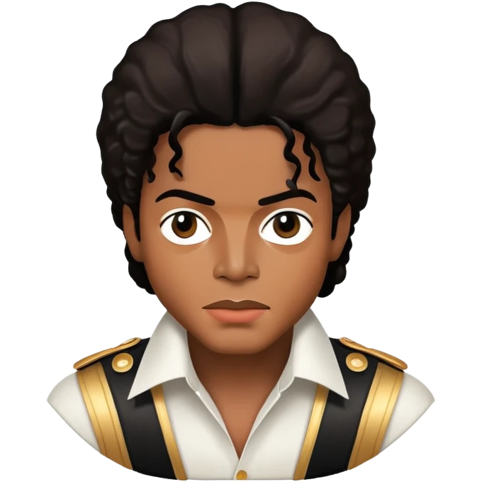 The brown skin Michael Jackson with a are you kidding me expression  emoji