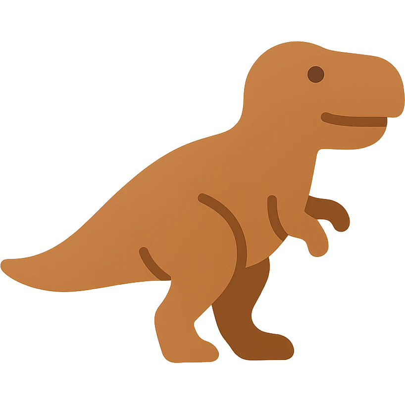 Tyrannosaurus rex emoji