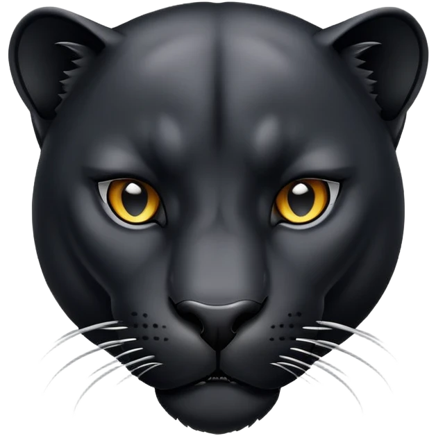 Panther face emoji