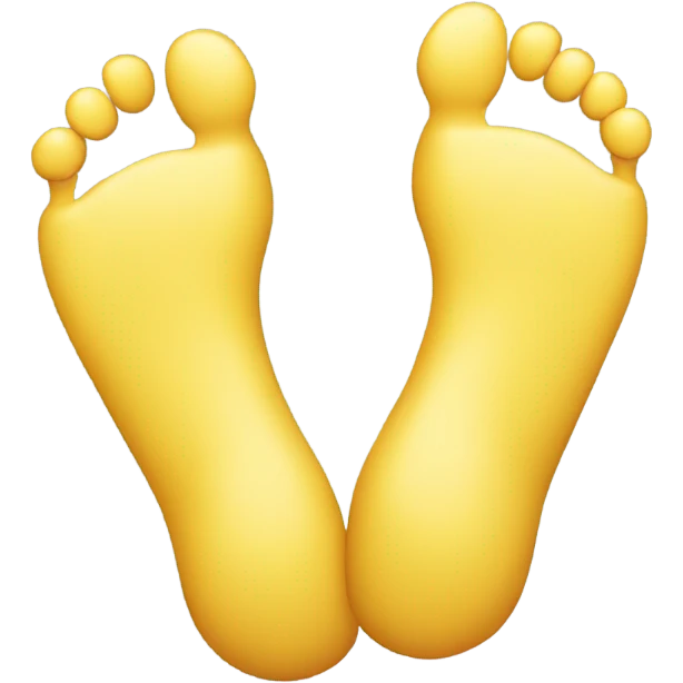 Smiley face with feet showing emoji
