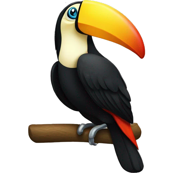 classic toucan emoji