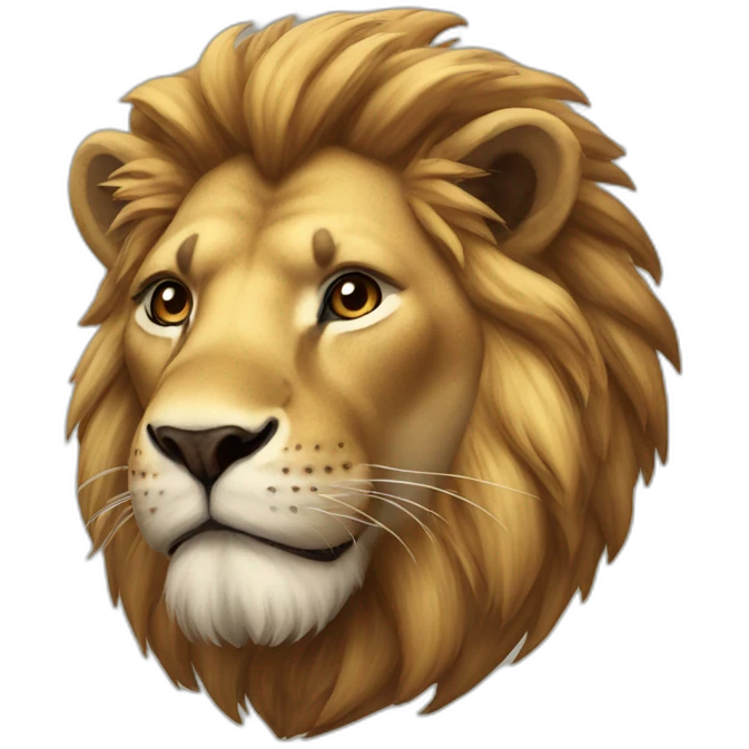 LION WITH OIL emoji