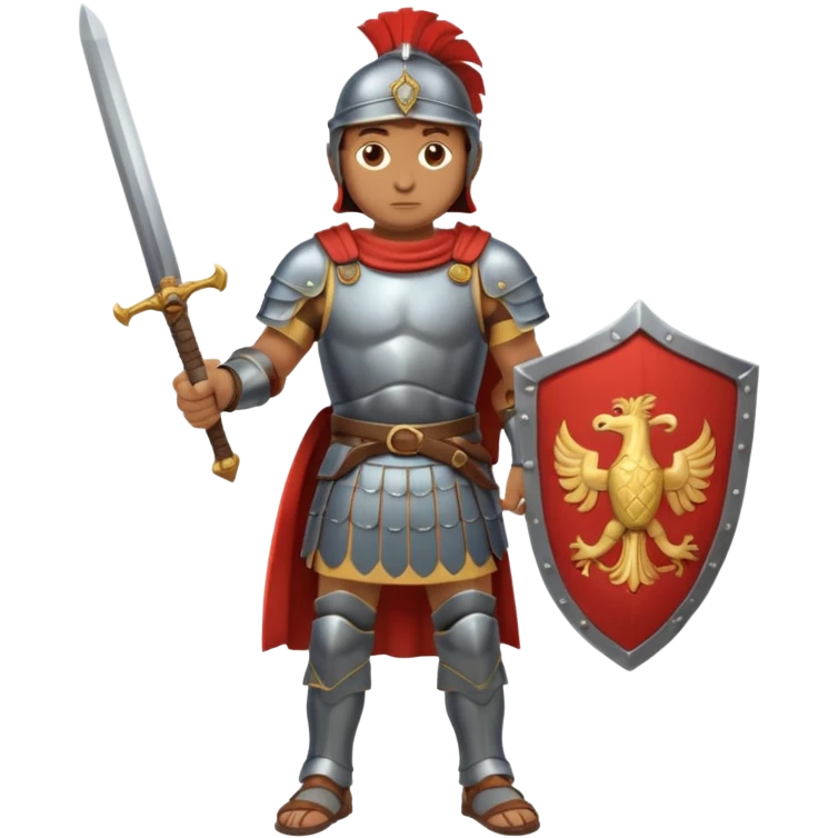 roman soldier fullbody view emoji