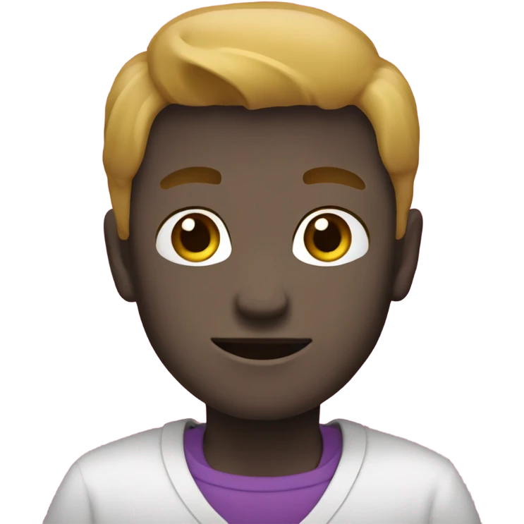 紫黑色布丁 emoji