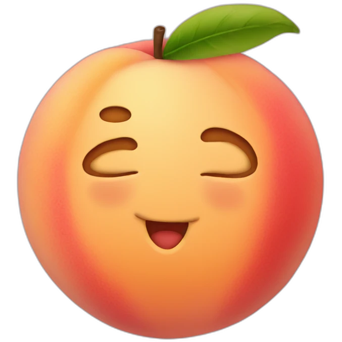 peach emoji