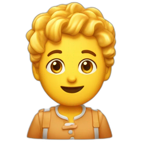Un ragondin entrain de manger des lasagnes emoji