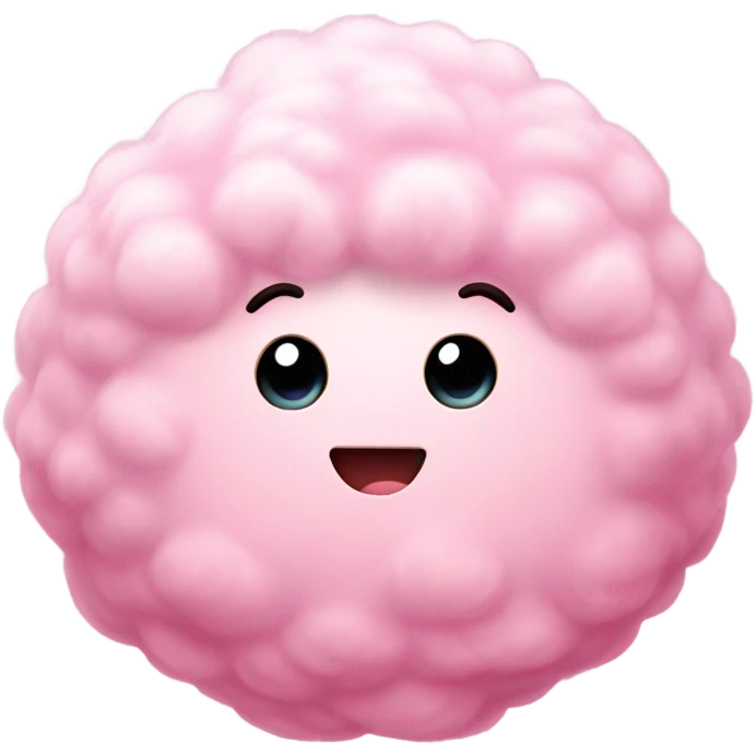 Cute pink emoji