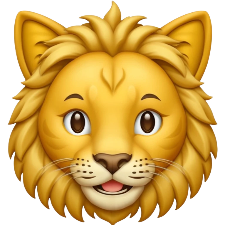haz un emoji de leon emoji