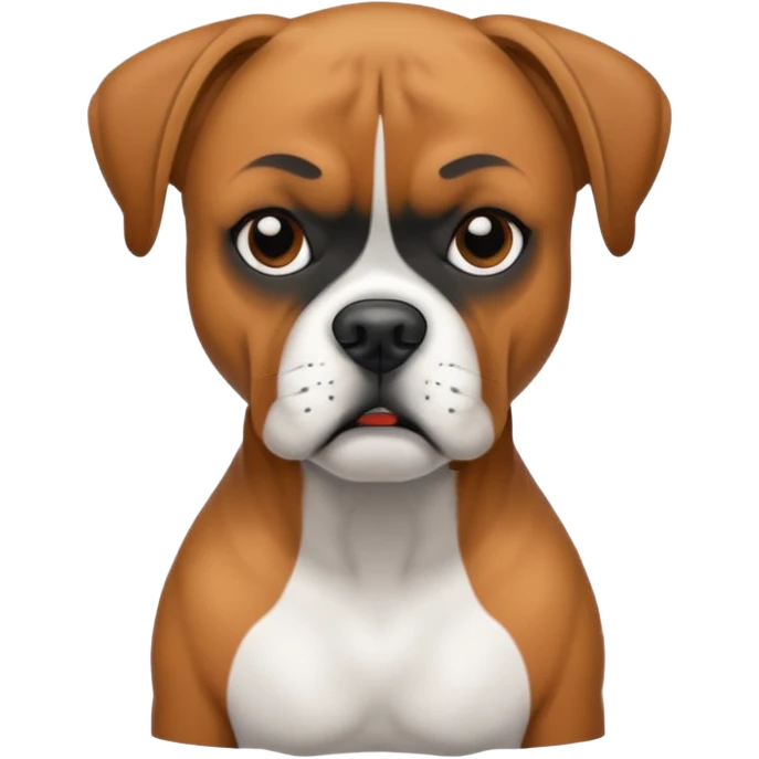 Boxer dog emoji