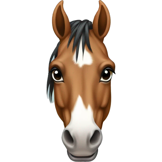 a horse upside down emoji